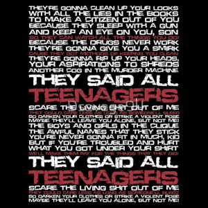 ... Songs Ther, Mcr, Teenagers, Music Bands, My Chemical Romances Teenage