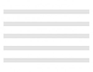 Blank Violin Sheet Music