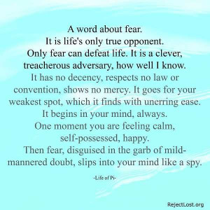 Fear #quote 