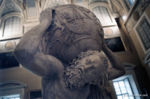 Atlas holding the sky. 7201: Atlante sostiene la volta celeste 2C AD ...