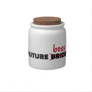 Future Bride/Boss Candy Jar