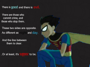 Teen Titans Robin Quotes