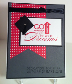 Graduation Pure Gumption Stampin' Up! MissyJ 2013 Cards Ideas, Stampin ...