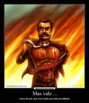 Carteles y Desmotivaciones de emiliano zapata