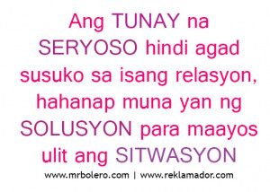 Tagalog Love Quotes - Tagalog Quotes - Love Quotes Tagalog | Mr