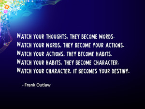 Watch Your Thoughts...