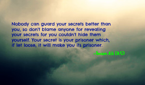imamali imam ali ali imam secret secrets quote quotes saying sayings ...