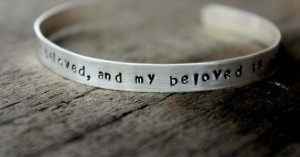 Custom I am My Beloved Quote Love by whiteliliedesigns on Etsy, $27.50