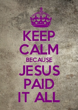 JESUS PAID IT ALL