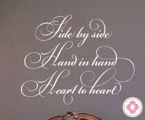 Wall Lettering Picture Wedding Master Bedroom Quote The Simple