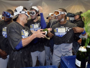 Getty Images Kansas City Royals players celebrate despite knowing the ...