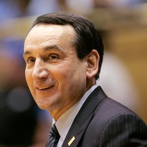 /US Presswire Mike Krzyzewski had reason to smile after his team ...