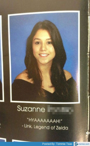 Best Senior quote ever by a girl