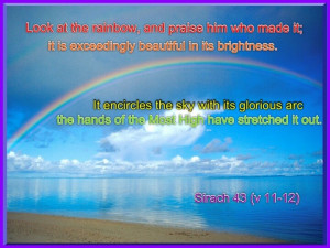 Love rainbows. Gods' creation...