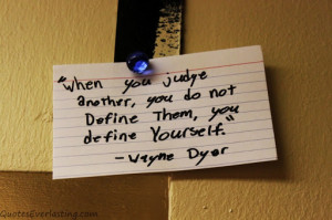 Bible Quotes About Judging Other People
