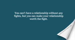 Fighting In Relationships