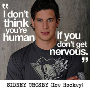 ... Canadian ice hockey legend, Sidney Crosby. Have a great week everyone