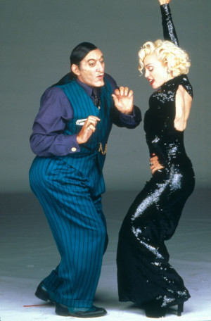 Dick Tracy Promo Photo: Big Boy Caprice and Breathless Mahoney Dancing
