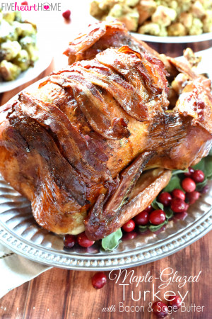 ... BEST Thanksgiving turkey recipe you'll ever try! | FiveHeartHome.com