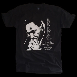 MLK We Must Live Together Christian T-Shirt