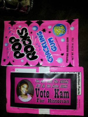 Student Council Campaign This may be my favorite. The slogan (any one ...