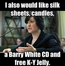 Sandra Fluke: Poster Child For Liberal Entitlement Mentality!