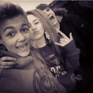 Boys with Swag Taking a Selfie