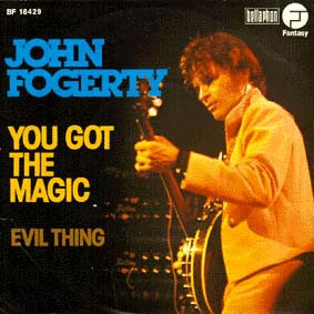 The German 'You Got The Magic/Evil Thing' single-cover