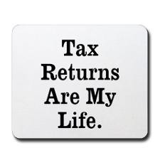 Tax Preparer Gift - Funny Tax Quote Mousepad for