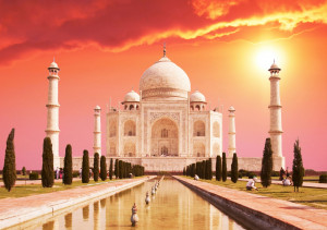Taj-Mahal sunset quotes