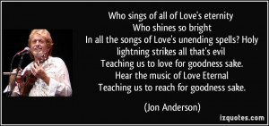 More Jon Anderson Quotes