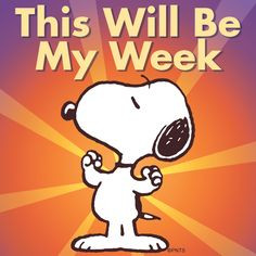 This will be my week - Snoopy More