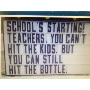 Back to school! Funny!