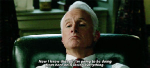 Mad Men Roger Sterling John Slattery Mad Men S Mad Men The Doorway