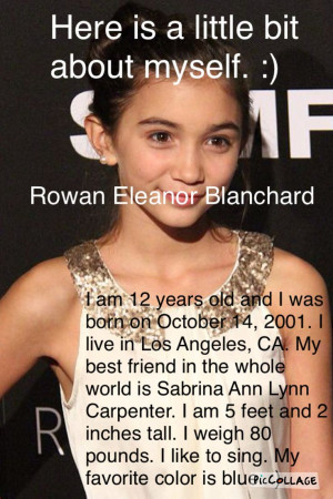 Rowan Blanchard