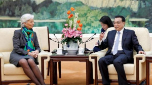 China's Premier Li Keqiang meets with International Monetary Fund (IMF ...