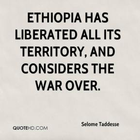 Ethiopia Has Liberated All Its Territory And Considers The War Over