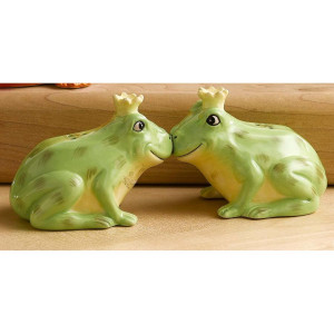 Kissing Frogs Salt & Pepper Pots