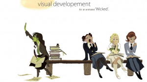 WICKED Imagined as a Disney Animated Film - Character Art