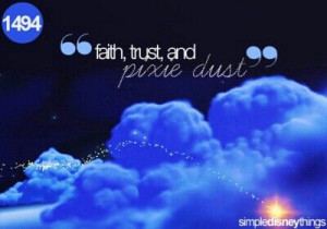 Faith, trust, and pixie dust