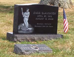 Enos Slaughter Grave