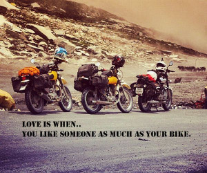 ... - Quotes for Royal Enfield, by REians #RoyalEnfield #Biker #Riding