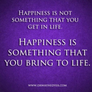 ... everything you need for complete hapiness and total peace right now
