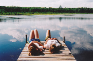 friends, friendship, girls, lake, nature, photography