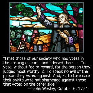 John Wesley on Voting