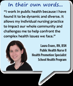 Hear more from public health nurses about