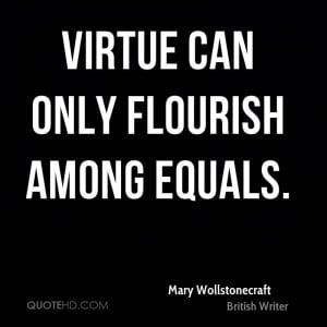 Mary Wollstonecraft Equality Quotes