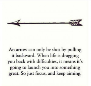 Especially good quote for an #archery lover like me! :)