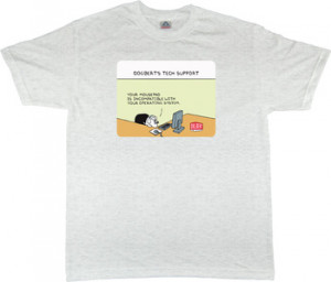 Home > Dogbert's Tech Support T-Shirt