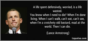Lance Armstrong Livestrong Quotes